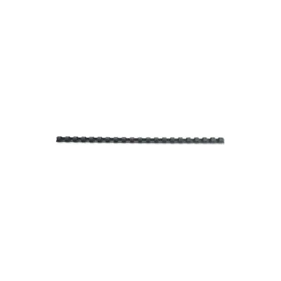 Plastové hrebene GBC 21R 12mm čierne