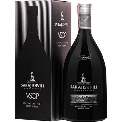 Sarajishvili VSOP Black Special Edition 40% 0,7 l (kartón)