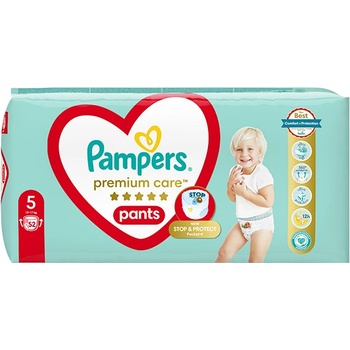 Image 1 of HiPP Гащички Pampers Premium Care Pants 5 (12-17кг. ) - 52 броя