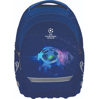 Eurocom Ергономична раница UEFA, 31х17х45 cm, синя (30021-А-UEFA)