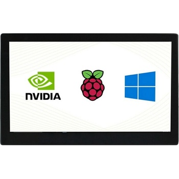 Waveshare 13,3-palcový kapacitný dotykový LCD displej s puzdrom, 1920 × 1080, HDMI, IPS, podpora rôznych sys..