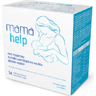 Salutem Pharma Mama Help podpora laktace 14 sáčků s čoko. příchutí