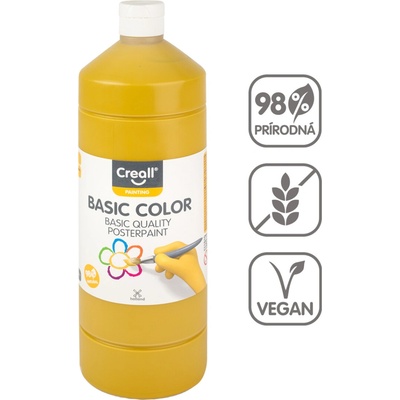 Creall temperová farba 1000 ml okrová