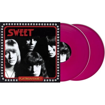 The Sweet - Platinum Rare 1 (Limited Edition) (Magenta Coloured) (2 LP) (4250444193684)