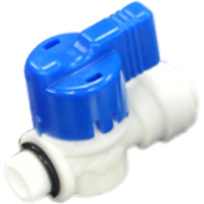 HYUNDAI Wacortec PVC rychlospojný uzavírací ventil 1/4" x 1/8" BSP vnější závit