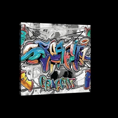 Postershop Obraz na plátně: Graffiti (9) - 75x100 cm
