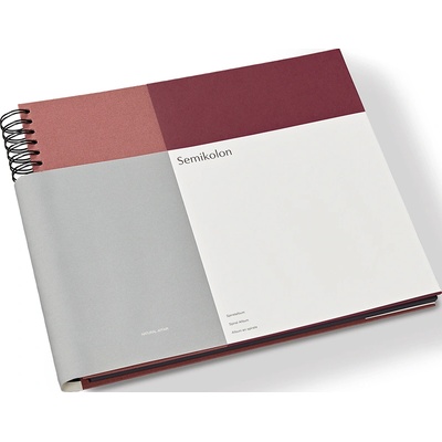 Semikolon Фотоалбум Natural Affair спирала розово-бордо (368752)