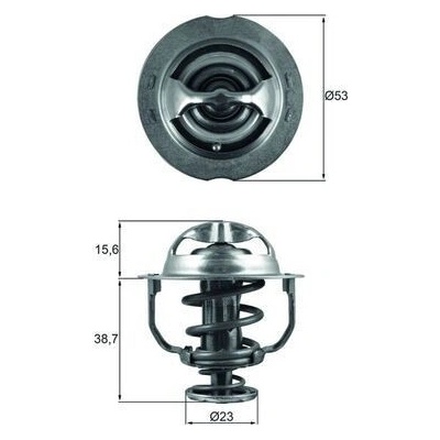 Termostat, chladivo MAHLE TX 200 90D