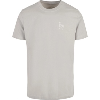 Mister Tee Тениска Easy Sign Tee lightasphalt XXLUB-MT1485-02946 - Тъмносив, размер L