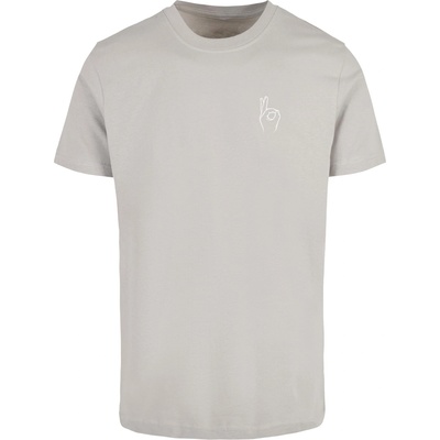 Mister Tee Тениска Easy Sign Tee lightasphalt XXLUB-MT1485-02946 - Тъмносив, размер L