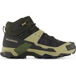 Salomon Мъжки туристически обувки Salomon X Ultra 5 Mid GORE-TEX Walking boots - Peat / Gray Green / Blue Nights - размер 43 1/3 (EU) (019-1251-0416)