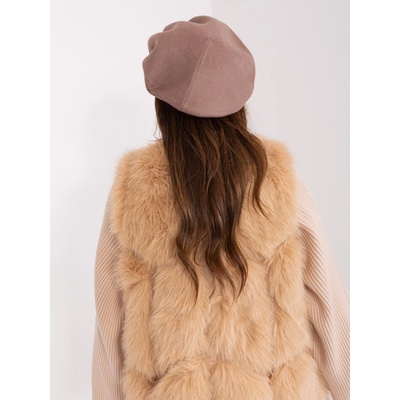 Wool Fashion Italia Baret-AT-CZ-231605.21P Béžová