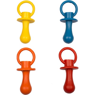Duvo Plus - Кучешка играчка -гумен биберон за дъвчене, 12 см. / различни цветове