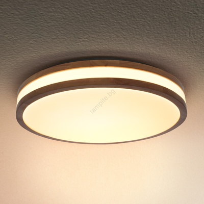 Brilagi - LED Плафониера MOLINA LED/24W/230V дъб Ø 29 см (BG1623)