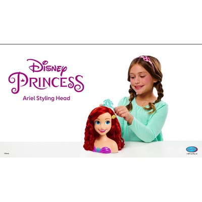 Just Play Disney Princess Ariel Stylngová hlava 886144876165