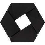 3DJAKE mattePLA Black - 1, 75 mm / 1000 g (9010707007081)
