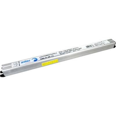 ADLER SMLD-12 spínaný zdroj 12V DC ultraslim 20 mm kovový IP67 - 48W