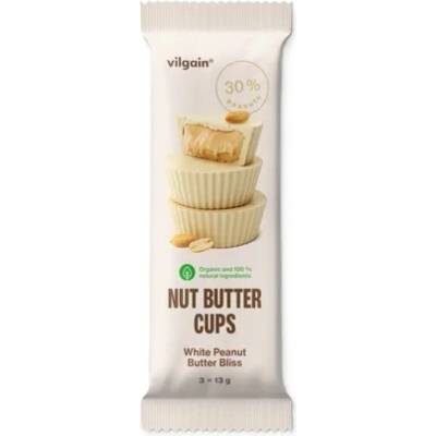 Vilgain Nut Butter Cups BIO arašidové maslo v čokoláde 39 g