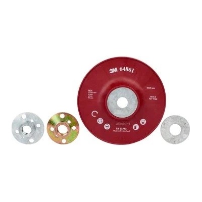 3M Podložný talíř RED 125 mm M14