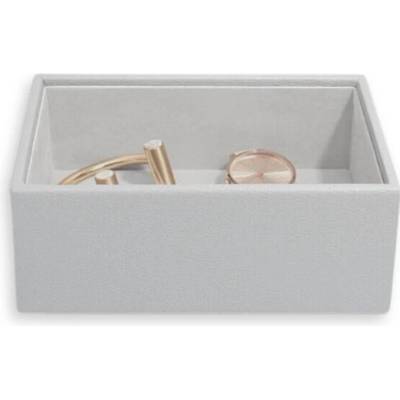 Stackers box na šperky Pebble Grey Mini Open Layer šedá 74503