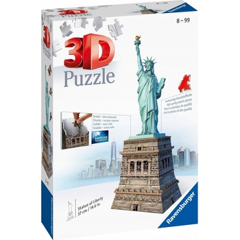 Ravensburger 3D puzzle Socha Slobody 108 ks