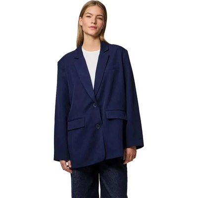 PIECES Сако Pieces Kamil Loose Fit blazer - Blue (Maritime Blue)