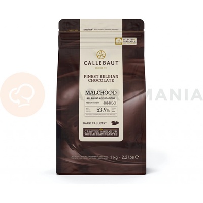 Callebaut Horká čokoláda bez cukru 54% 1 kg