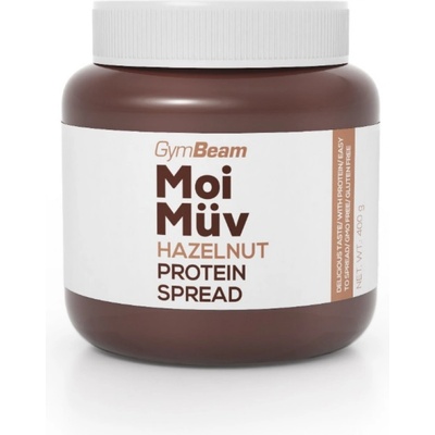 GymBeam MoiMüv Protein Spread slaný karamel 400 g