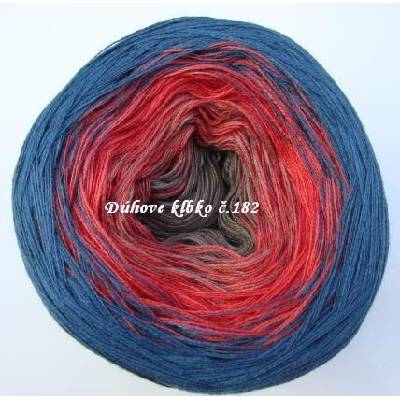 Duhové klubíčko 182 3nitka 750 m