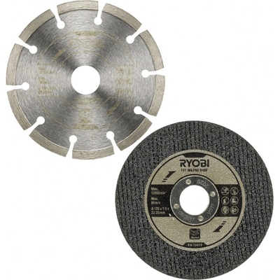 Ryobi rezných kotúčov a DIA kotúče 125 mm RAK6AGD125 6 ks