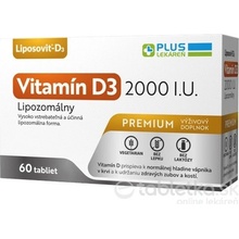 Plus Lekáreň Lipozomálny vitamín D3 2000 I.U. 60 tabliet