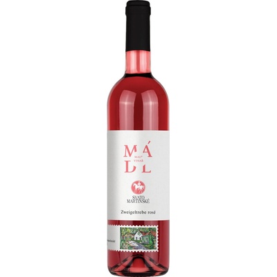 František Mádl Zweigeltrebe rosé - SVATOMARTINSKÉ 2026 9% 0,75 l (holá láhev)