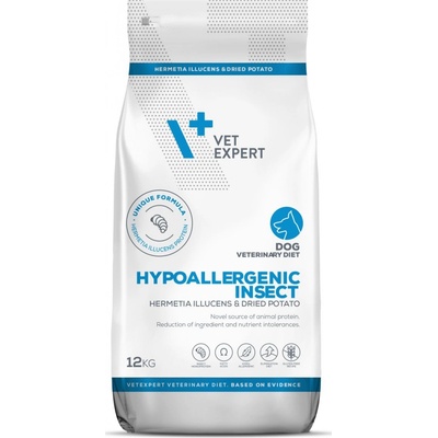 VetExpert Veterinary Diet 4T Hypoallergenic Insect Dog 12 kg