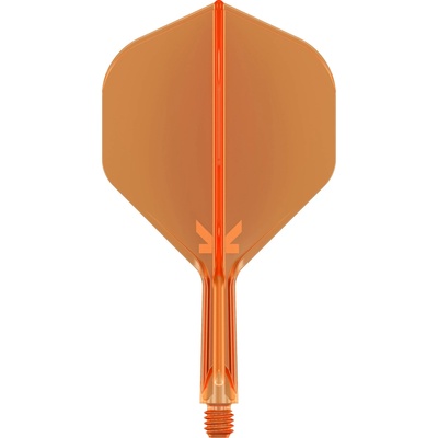 Target - darts K-Flex Neon - No2 - Short - Orange TRG410046