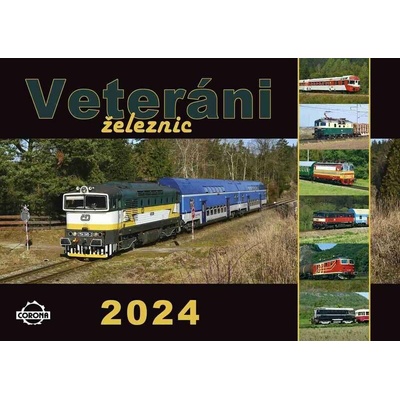 Veteráni železnic nástěnný Richard Piroutka 2024