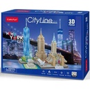 CubicFun 3D puzzle CityLine panorama New York 123 ks