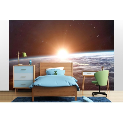 DIMEX ART Самозалепваща се флизелинова фототапета изгрев на земята 375 x 250 см