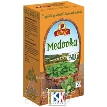 Agrokarpaty Bio Medovka bylinný čaj čistý prír. produkt 20 x 2 g
