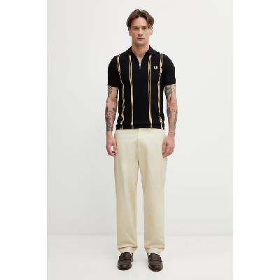 Fred Perry тениска с яка мъжка от памук (M2419)