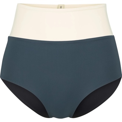 MYMARINI Дамско бикини долнище MYMARINI Women's Surf Shorts Bikini bottom - Black / Grey / White (150-5688-0111)