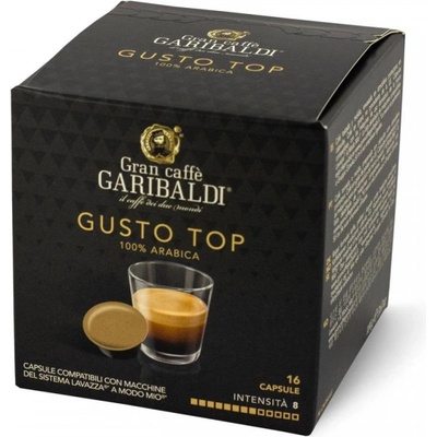 Gran Caffe GARIBALDI Gusto Top Кафе на капсули A Modo Mio 16 бр