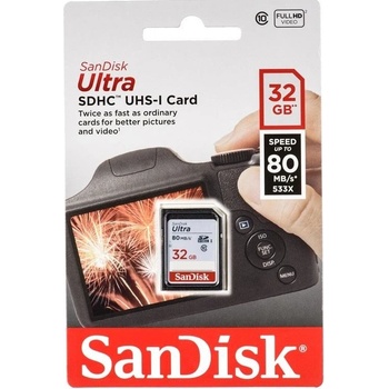 SanDisk SDHC 32GB UHS-I U1 SDSDUNC-032G-GN6IN