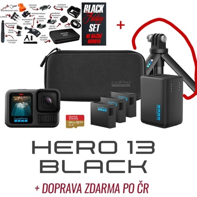 GoPro HERO13 Black Extended Power Bundle – Zboží Živě
