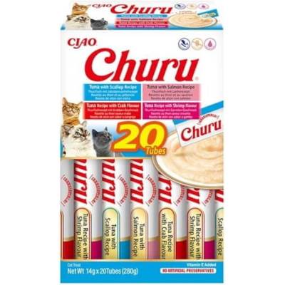 Churu Cat BOX Tuna Seafood Variety 20 x 40 g