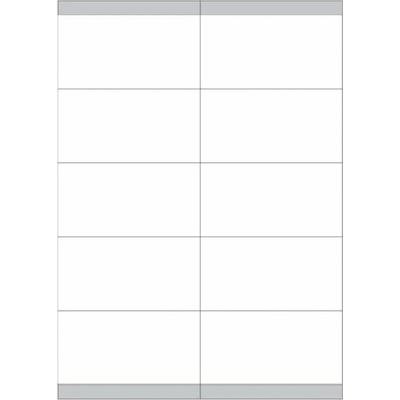 Etikety univerzálne 105x57mm Etibox A4 100 hárkov