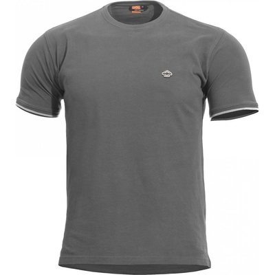 Tričko Pentagon Levantes Crewneck Stripes sivé