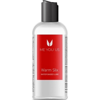 Me You Us Aqua Slix Hrejivý lubrikačný gél na báze vody Transparent 100 ml