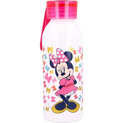 STOR hliníková fľaša so silikónovým pútkom MINNIE MOUSE 510ml