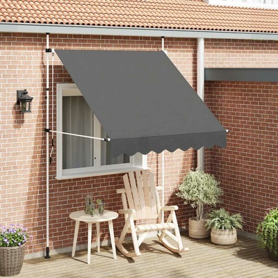 SHUMEE Markíza, antracit 200 cm