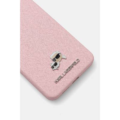 KARL LAGERFELD калъф за телефон от имитация на кожа Samsung Galaxy S26 (KLHMS26S6PFKCLP)